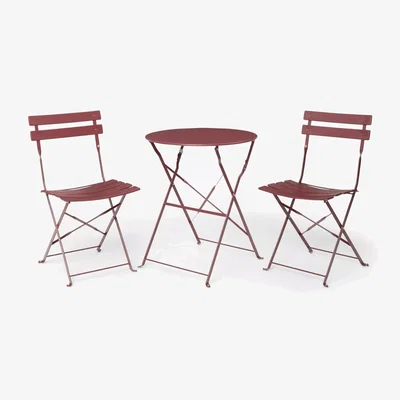 John Lewis John Lewis ANYDAY Camden 2-Seater Garden Bistro Table & Chairs Set