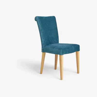 John Lewis John Lewis & Partners Evelyn Aquaclean Velvet Dining Chair