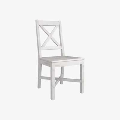 John Lewis Laura Ashley Alderbury Dining Chair, Set of 2, White
