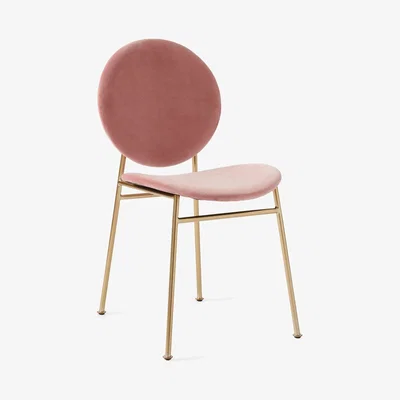 John Lewis west elm Ingrid Dining Chair, Pink