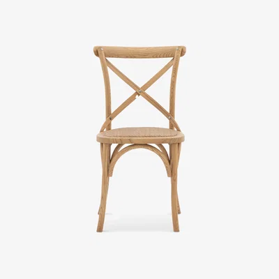 John Lewis Gallery Direct Ocala Dining Char, Set of 2, Natural