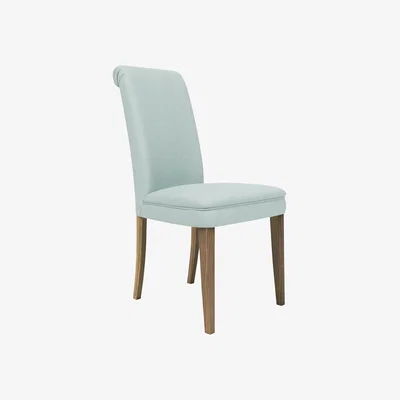 John Lewis John Lewis Emily Dining Chair, Smoked Oak Leg, Cervo Mist