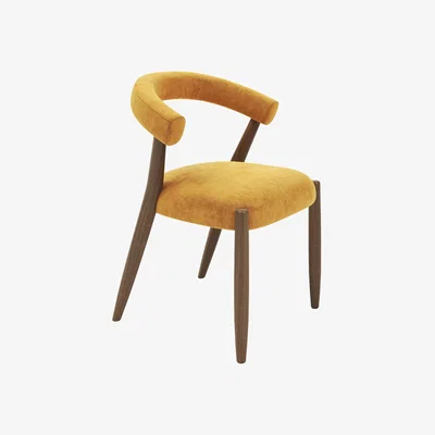 John Lewis John Lewis Odell Dining Chair, Walnut Leg
