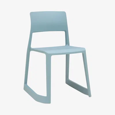 John Lewis Vitra Tip Ton Chair, Ice Grey