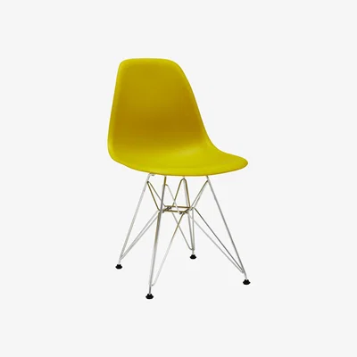 John Lewis Vitra Eames DSR Side Chair, Chrome Leg