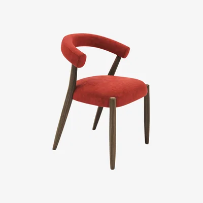 John Lewis John Lewis Odell Dining Chair, Smoked Oak Leg