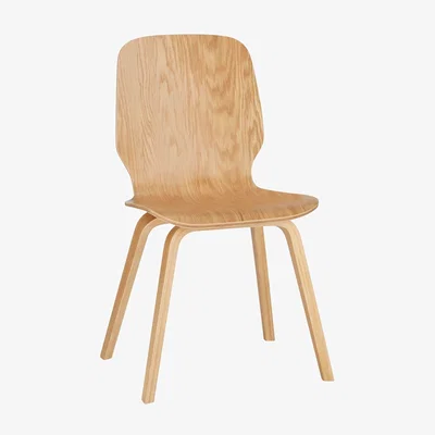 John Lewis House by John Lewis Anton Dining Chairs, Set of 2, Oak