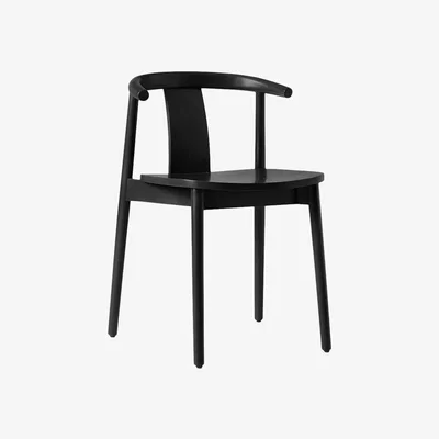 John Lewis west elm Wingate Dining Chair, Black
