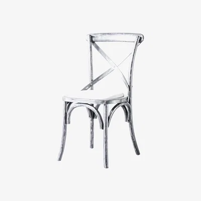 Knees Café Oak Dining Chair - Black (Set of 2)