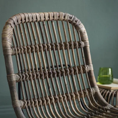 Knees Santos Rattan Dining Chair - Natural (Set of 2)