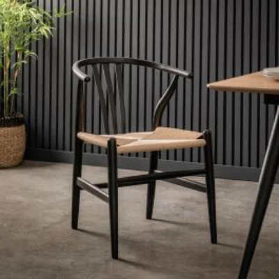 Knees Houston Dining Chair - Black (2 Pack)