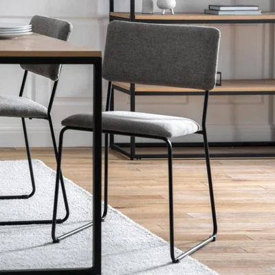 Knees Charlton Dining Chair (Set of 2) - Chocolate