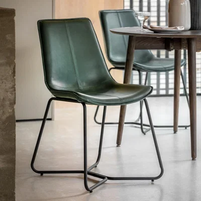Knees Hawking Dining Chair - Green (Set of 2)