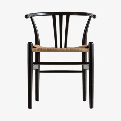 Knees Whitney Wood Dining Chair - Black (Set of 2)