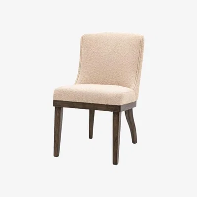 Knees Belveson Oak Dining Chair (Set of 2) - Taupe