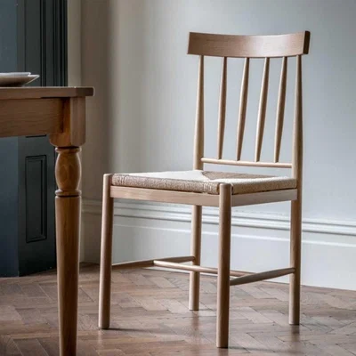 Knees Eton Dining Chair - Natural (2 Pack)