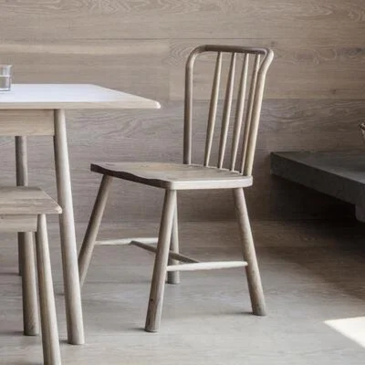 Knees Wycombe Dining Chair - Light Wood (2 Pack)
