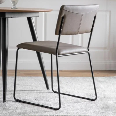 Knees Chalkwell Dining Chair (Set of 2) - Silver Grey