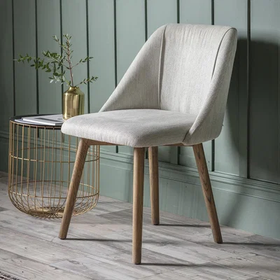 Knees Billy Linen Dining Chair - Neutral (Set of 2)