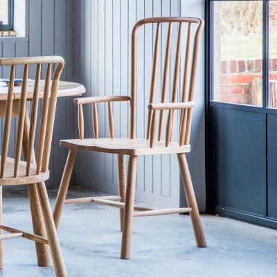 Knees Wycombe Light Oak Carver Dining Chair (Set of 2)