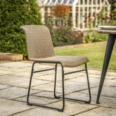 Knees Capri Wicker Dining Chair (Set of 2) - Natural