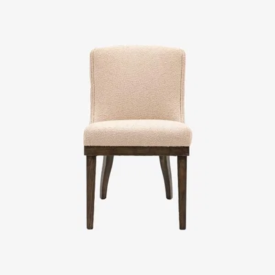 Knees Kelvedon Oak Dining Chair (Set of 2) - Taupe