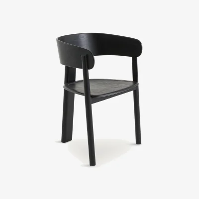 La Redoute Gallina Dining Chair in Oak and Marais Veneer