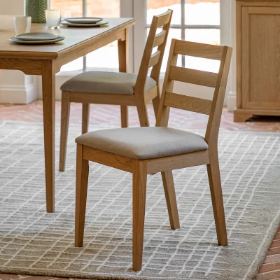La Redoute Harriet Oak Dining Chairs (Set of 2)