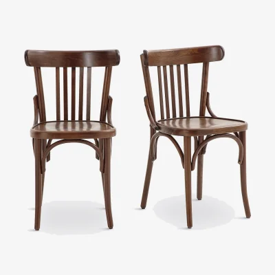 La Redoute Set of 2 Bistro Spindle Back Chairs