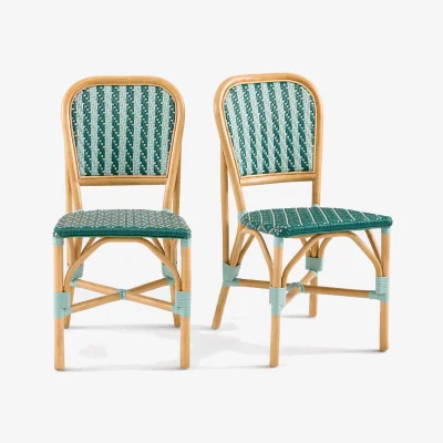 La Redoute Set of 2 Musette Woven Chairs