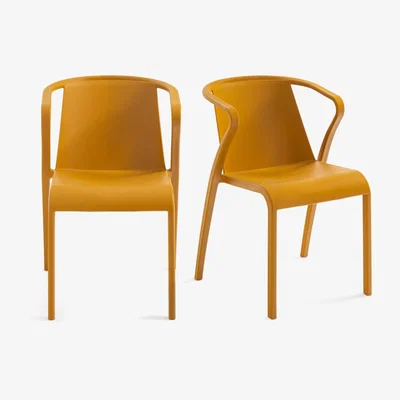 La Redoute Set of 2 Predsida Polypropylene Armchairs