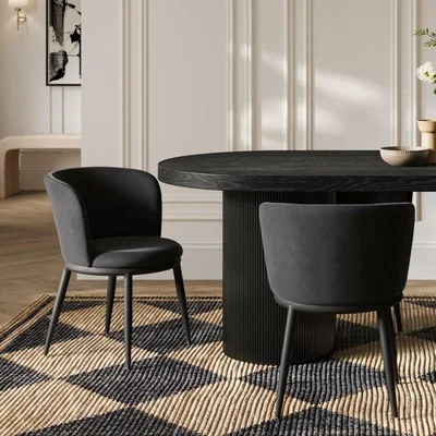 La Redoute Zenith Velvet Dining Chair (Set of 2)