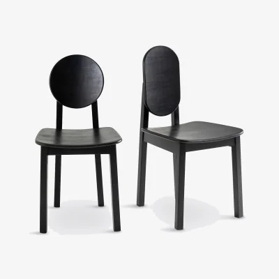 La Redoute Set of 2 Tribal Ash Chairs