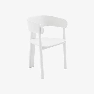 La Redoute Marais Stained Oak Table Armchair by E. Gallina