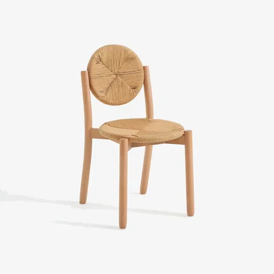 La Redoute Carpo Beech/Woven Rattan Chair