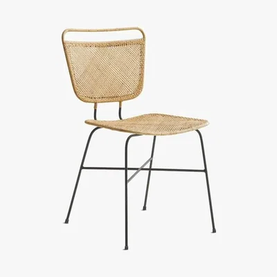 La Redoute Theophane Rattan Chair, Design E. Gallina