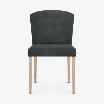 Marks & Spencer M&S Set of 2 Curved Back Dining Chairs - 1SIZE - Grey, Grey