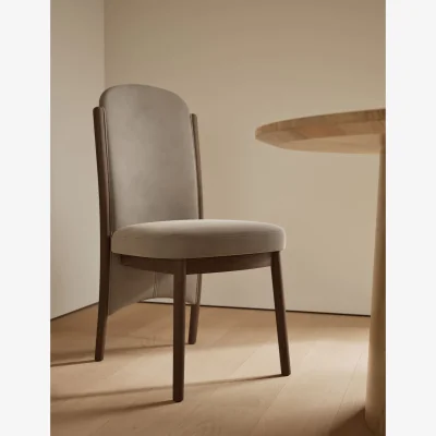 Marks & Spencer M&S Set of 2 Blair Velvet Dining Chairs Mink