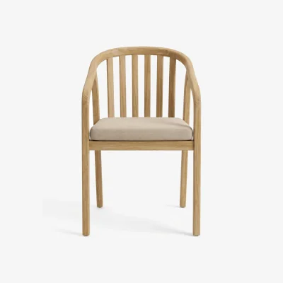 Marks & Spencer Royalcraft Set of 2 Riven Dining Chairs Natural