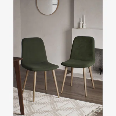 Marks & Spencer M&S Collection Set of 2 Hive Dining Chairs - Moss Green, Moss Green
