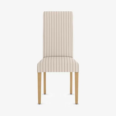 Marks & Spencer M&S Set of 2 Hepworth Striped Dining Chairs - 1SIZE - Neutral, Neutral