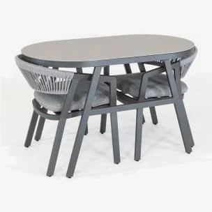 Marks & Spencer Kettler  Cassis 2 Seater Balcony Set - Light Grey, Light Grey