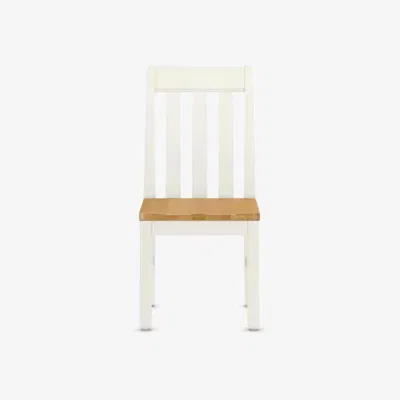 Marks & Spencer M&S Set of 2 Padstow Dining Chairs - Ivory, Ivory