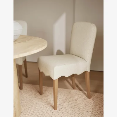 Marks & Spencer M&S Set of 2 Scallop Dining Chairs Light Natural