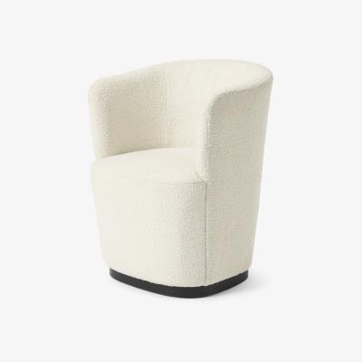 Made.com Revy Dining Chair, Whitewash Boucle