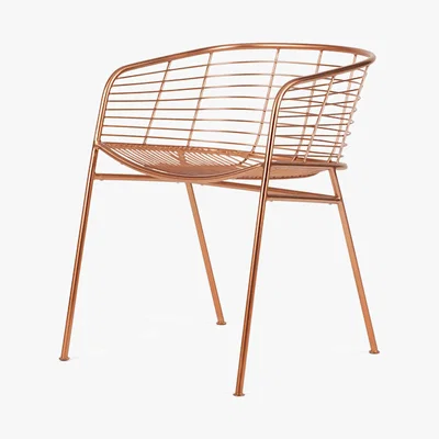 Made.com Alessio - Alessio Carver Chair, Copper