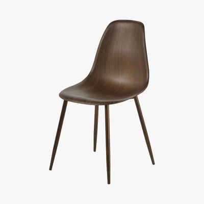 Maisons du Monde BONNY - Faux Wood Scandinavian-Style Chair