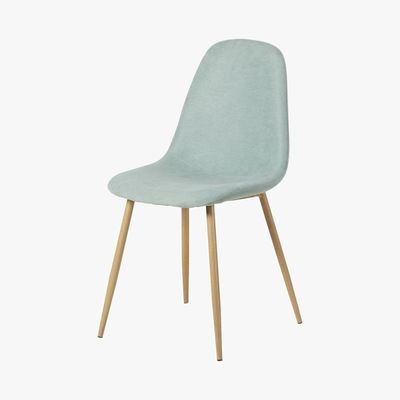Maisons du Monde CLYDE - Light Blue Scandinavian-Style Chair