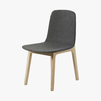 Maisons du Monde KIM - Grey Chair with Oak Legs