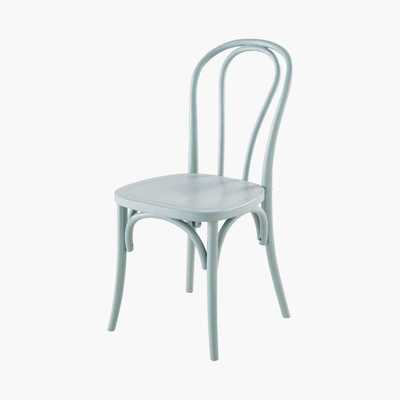 Maisons du Monde Celadon Blue Beech Chair Troquet